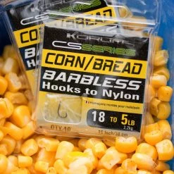 Cheap 💯 Korum CS Barbless Hooks To Nylon Corn/Bread ✨