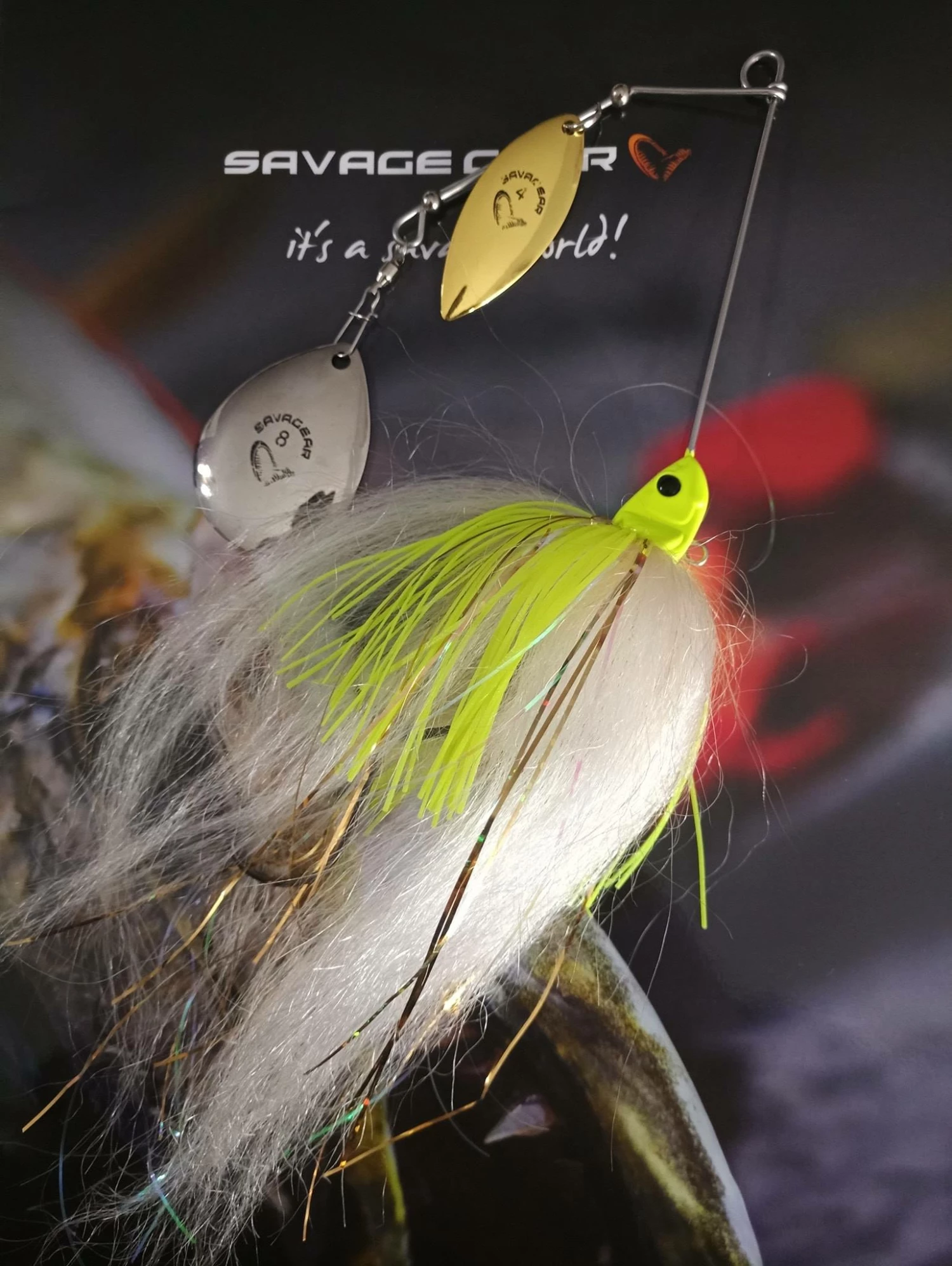 Cheapest 🤩 Savage Gear Da' MEGA Bush 55g Spinnerbait ❤️ 1 Cheapest 🤩 Savage Gear Da' MEGA Bush 55g Spinnerbait ❤️