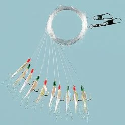 Cheapest 🎉 Fladen Daylight Sabiki Sea Rig - 10 Hook ⌛