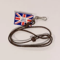 Cheapest 🔥 On Point Deluxe Tan Woven Leather Adjustable Lanyard ⌛