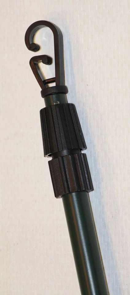 Outlet ⭐ Mjoelner Deluxe Tele Hide Pole with Kicker 114-188cm ✔️ 1 Outlet ⭐ Mjoelner Deluxe Tele Hide Pole with Kicker 114-188cm ✔️