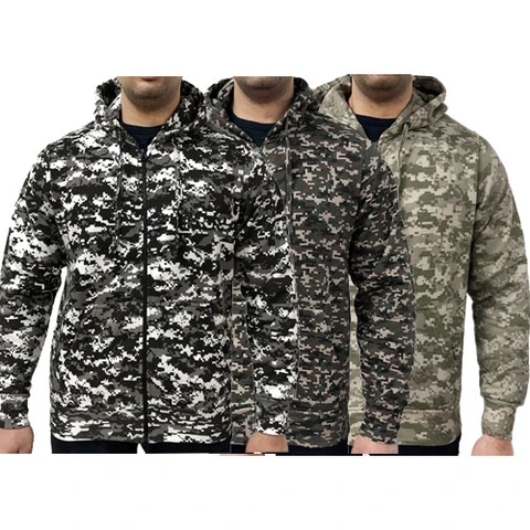 Discount 🔥 Game Digital Camouflage Zip Hoodie 🥰 1 Discount 🔥 Game Digital Camouflage Zip Hoodie 🥰