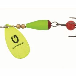 Deals ๐ Kinetic Droopy Bladed Lure ๐คฉ 10 Deals ๐ Kinetic Droopy Bladed Lure ๐คฉ -Glasgow Angling Sales droopy blade yellow green