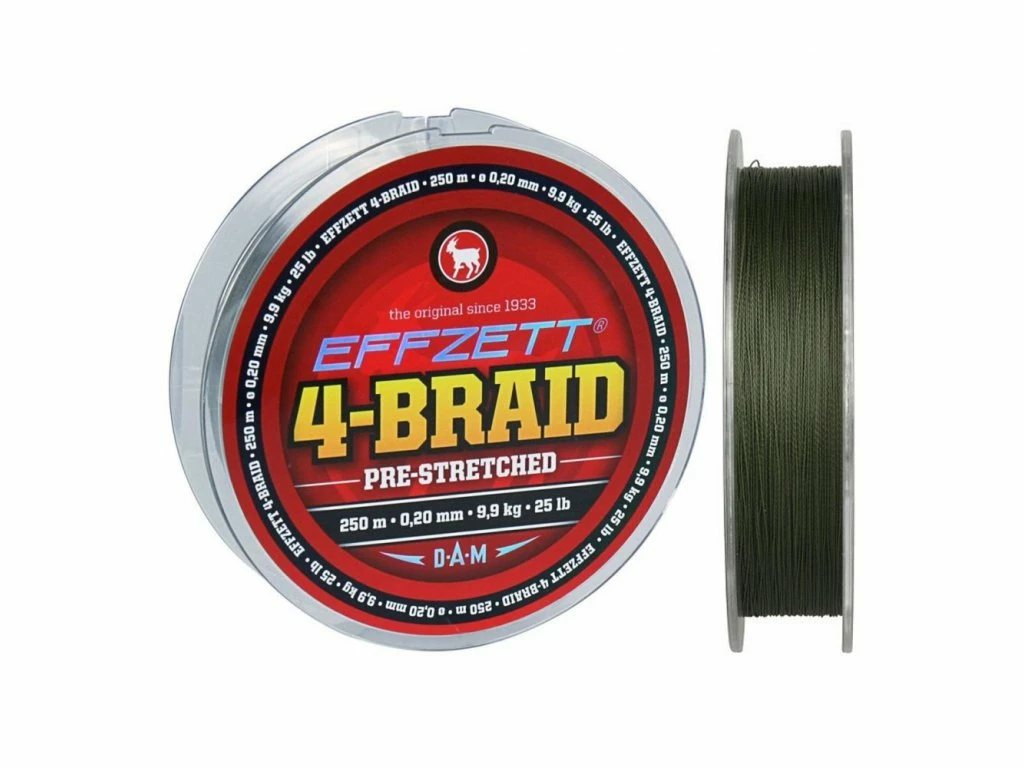 Wholesale 🎉 DAM Effzett 4-Braid 2000m 0.08mm 3.6kg 8lb Moss Green 🛒 1 Wholesale 🎉 DAM Effzett 4-Braid 2000m 0.08mm 3.6kg 8lb Moss Green 🛒