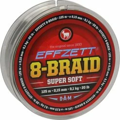 Cheapest 🥰 DAM Effzett 8-Braid 250m 0.08mm 10lb ❤️