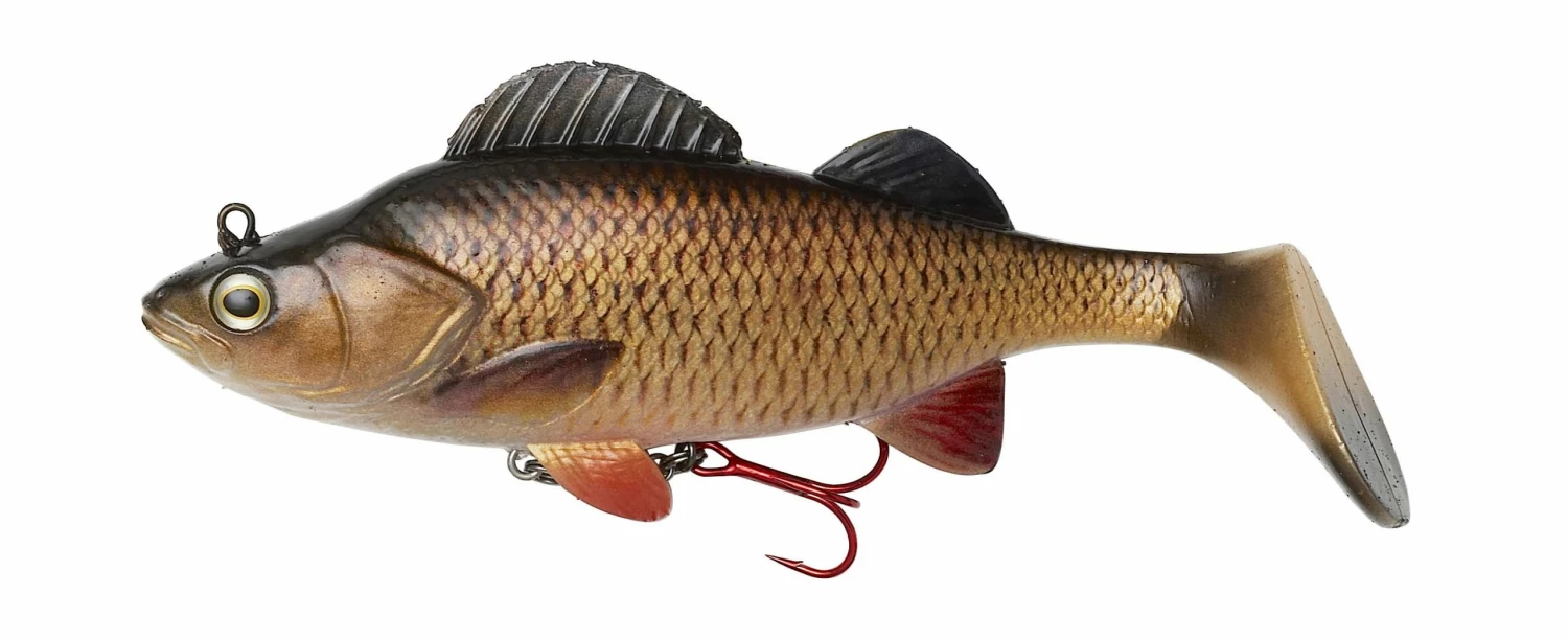 Wholesale 👏 DAM Effzett Natural Perch Paddle Tail 14cm 47g Lure 🔔 2 Wholesale 👏 DAM Effzett Natural Perch Paddle Tail 14cm 47g Lure 🔔 - Image 2