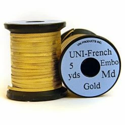 Deals ❤️ UNI Embossed Tinsel Gold ME 👍