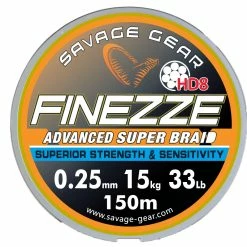 Promo ✔️ Savage Gear Finezze HD8 Braid Brown 💯