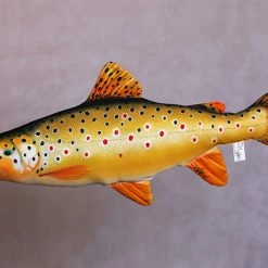 Buy ⭐ Gaby Brown Trout Fish Pillow ⌛
