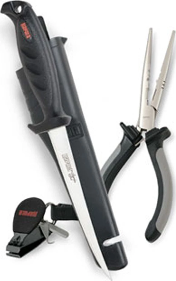 Budget ⌛ Rapala Fishermans Combo 16cm Filleting Knife Pliers and Clipper Tool 😍 1 Budget ⌛ Rapala Fishermans Combo 16cm Filleting Knife Pliers and Clipper Tool 😍