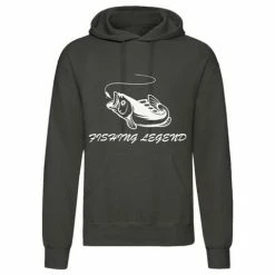 Wholesale 🛒 Stillwater Fishing Legend Hoody 🎉 -Glasgow Angling Sales fishing legend hoodie charcoal