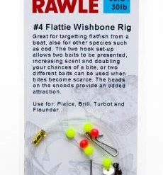 Promo 😀 Cox & Rawle Flattie Wishbone Rig 1/0 🔥