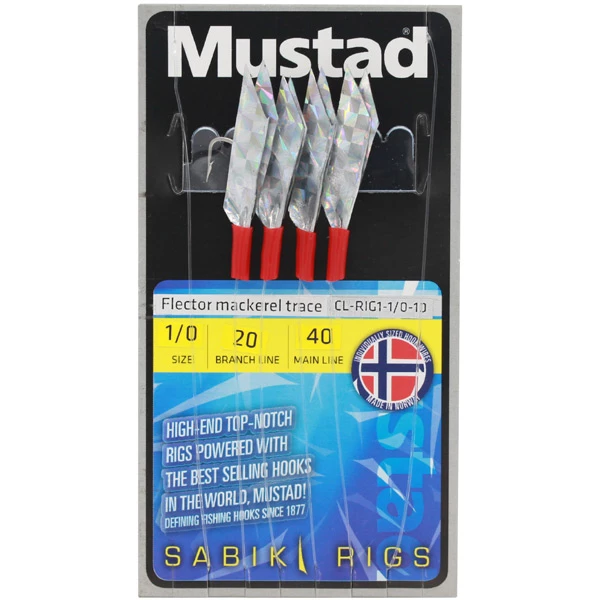 Hot Sale 😍 Mustad Flector Mackerel 4pc 🛒 1 Hot Sale 😍 Mustad Flector Mackerel 4pc 🛒