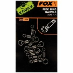 Cheap 😉 Fox FLEXI SWIVEL RINGS - Size 7 10pc ✔️