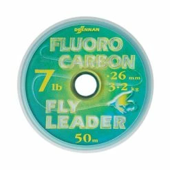 Brand new 🧨 Drennan Flourocarbon Fly Leader 50m Spool 😉