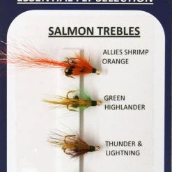 Buy 🔥 Stillwater Fly Selection 4 x Salmon Trebles 🎉