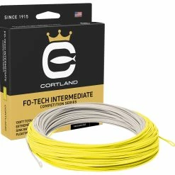 Best reviews of 💯 Cortland Competition Fo-Tech Intermediate Floating Fly Lines - Smoke/Yellow 💯