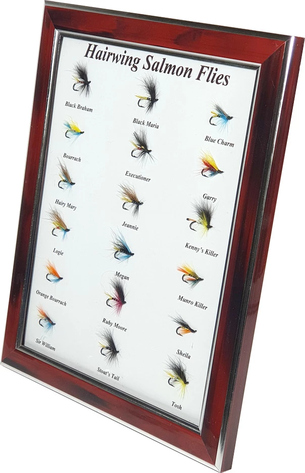Hot Sale 👍 Just Fish Framed Hairwing Salmon Flies 🎉 2 Hot Sale 👍 Just Fish Framed Hairwing Salmon Flies 🎉 - Image 2