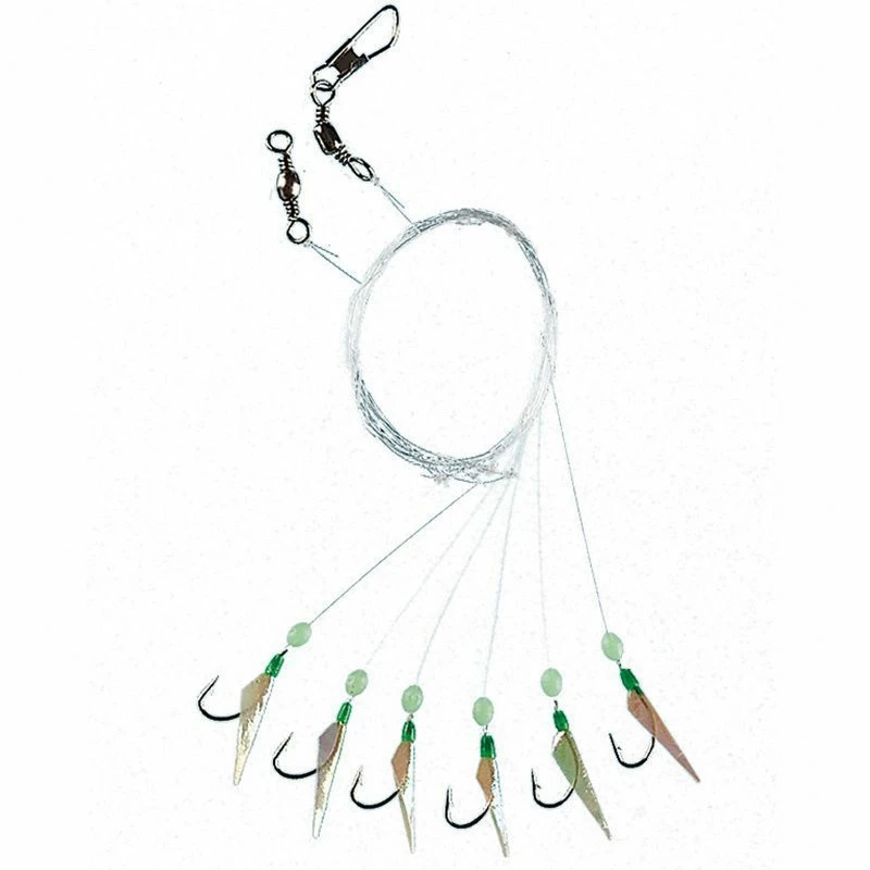 Wholesale 🥰 Fladen Ghost Sabiki Sea Rig - 6 Hook Size 6 😀 1 Wholesale 🥰 Fladen Ghost Sabiki Sea Rig - 6 Hook Size 6 😀