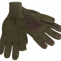 Cheapest ⌛ Seeland Gloves With Leather Trims Olive One Size 😉
