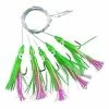 Hot Sale 🧨 Fladen Green Pink Muppet Sea Rig - 5 Hook Size 3/0 😍