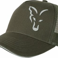 New 🎁 Fox Green Silver Trucker Cap 👍