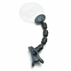 Outlet 🌟 Carson Hands Free Attach-A-Mag 2x Magnifier w/ Clip-On Base 👍