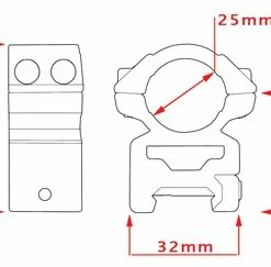 Cheapest 👍 Hawke High 1inch Matchmount Weaver 😀 3 Cheapest 👍 Hawke High 1inch Matchmount Weaver 😀 -Glasgow Angling Sales hawke hm7103 spec