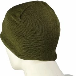 Brand new ❤️ Hull Cartridge HCC Olive Green Beanie 😉 -Glasgow Angling Sales hcc olive green beanie back