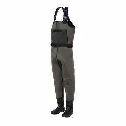Buy 🌟 Scierra Helmsdale Neo 4.5mm Chest Bootfoot Waders Grey/Blue 🤩