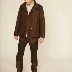 Wholesale ✔️ Aigle Huntino Waterproof 🧥 Coat for Men in Olive 🤩