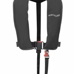 Brand new 🎁 Waveline ISO 165N Auto Life Jacket w/Crotch Strap ❤️ 5 Brand new 🎁 Waveline ISO 165N Auto Life Jacket w/Crotch Strap ❤️ -Glasgow Angling Sales iso 165n auto life jacket black