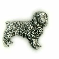 Best Sale 😍 Just Fish Springer Pewter Lapel Pin 🔔