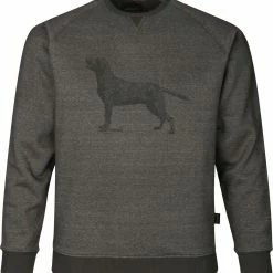 Buy 💯 Seeland Key-Point Sweatshirt ⌛ -Glasgow Angling Sales key point sweatshirt grey melange