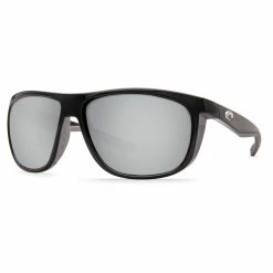 Flash Sale 😉 Costa Del Mar Kiwa 👓 Sunglasses ⭐ -Glasgow Angling Sales kiwa shiny black silver lens scaled