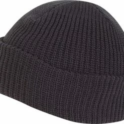 Cheap 🥰 Mil-Com Knitted Acrylic Bob Hat 🎉 -Glasgow Angling Sales knitted acryic bob hat black