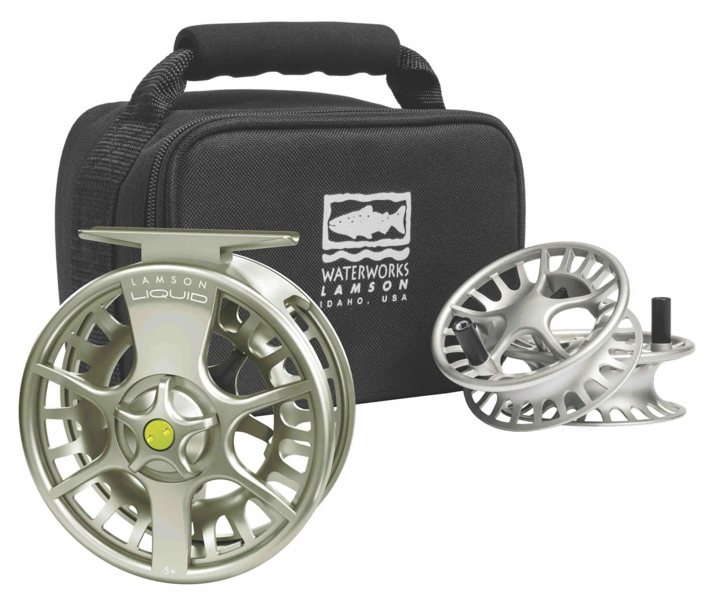 New ⌛ Waterworks Lamson Liquid 3 Pack Fly Reels 😉 2 New ⌛ Waterworks Lamson Liquid 3 Pack Fly Reels 😉 - Image 2