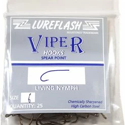 Flash Sale ❤️ Lureflash Living Nymph Hook 25pc 😉
