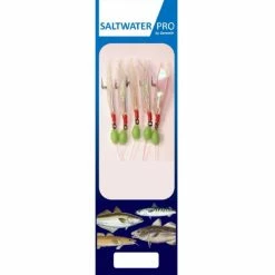 Coupon ❤️ Saltwater Pro Lumi Fish Skin 5 Hook Rigs 👍