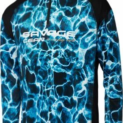 Hot Sale 🎉 Savage Gear Marine UV Long Sleeve Tee Sea Blue ✔️