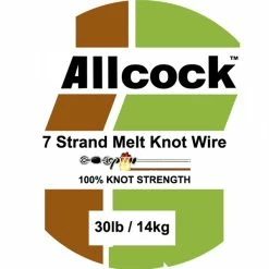 Discount 🔔 Allcock Melt Knot Wire 40lb 🎁
