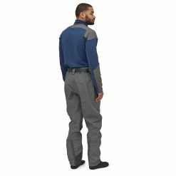 Hot Sale 🛒 Patagonia Men's Swiftcurrent Wading Pants Hex Grey - MRM 🌟 -Glasgow Angling Sales mens20swiftcurrent20wading20pants20hex20grey20back