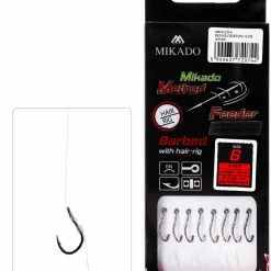 Best reviews of 🎁 Mikado Method Feeder Rig - With Rubber - Barbless 8pc 🔔