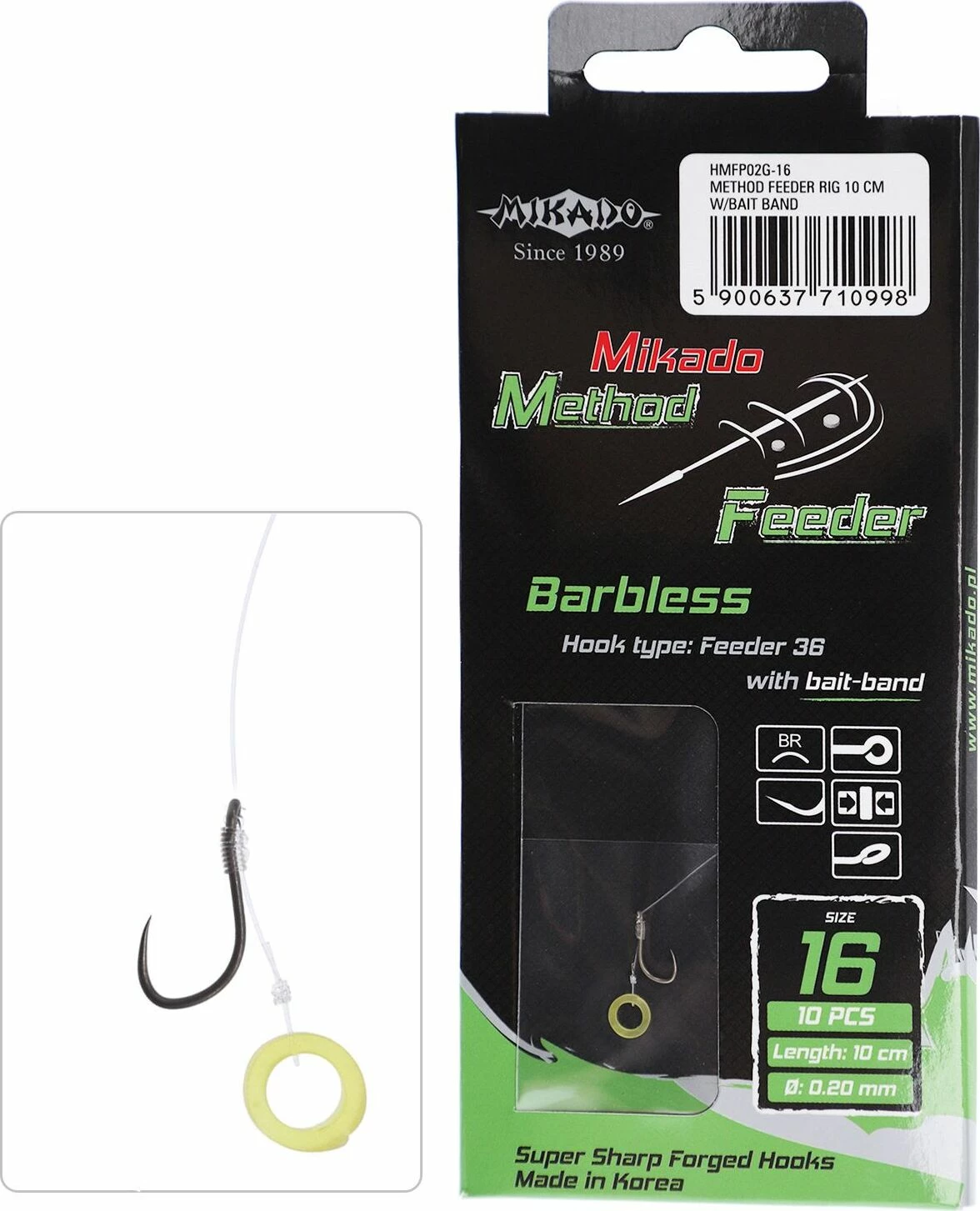 Flash Sale 😍 Mikado Method Feeder Rig - With Rubber - Barbless Hook 8pc 😍 1 Flash Sale 😍 Mikado Method Feeder Rig - With Rubber - Barbless Hook 8pc 😍