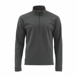 Cheap 🎁 Simms Midweight Core Quarter-Zip Carbon 🌟