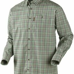 Wholesale 👍 Harkila Milford 👕 Shirt 🔔 -Glasgow Angling Sales milford shirt green check