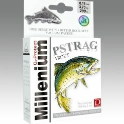 Promo ✔️ Dragon Lures Millenium Monofilament Trout Clear Fluorescent 🥰