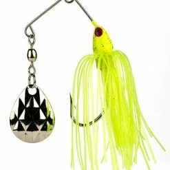 Best Pirce 🛒 Strike King Mini-King Spinnerbait 😉 -Glasgow Angling Sales mini king20spinnerbait20chartreuse20head20chartreuse20skirt