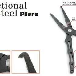 Buy 😀 Molix Multi Functional Stainless Steel Pliers 6.5in 16.5 cm 🔔 -Glasgow Angling Sales multi functional stainless steel pliers 6 5in 16 5 cm overview