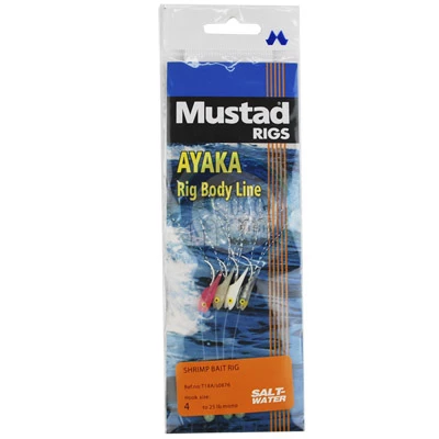 Flash Sale π Mustad 4 Hook Lumi Shrimp Bait Rig π 1 Flash Sale π Mustad 4 Hook Lumi Shrimp Bait Rig π